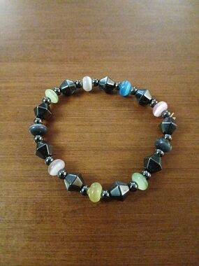 Multicolor Bead Stretch Bracelet - Women Jewelry